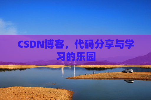 CSDN博客，代码分享与学习的乐园